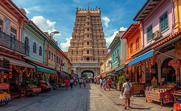 Little India colorful streets